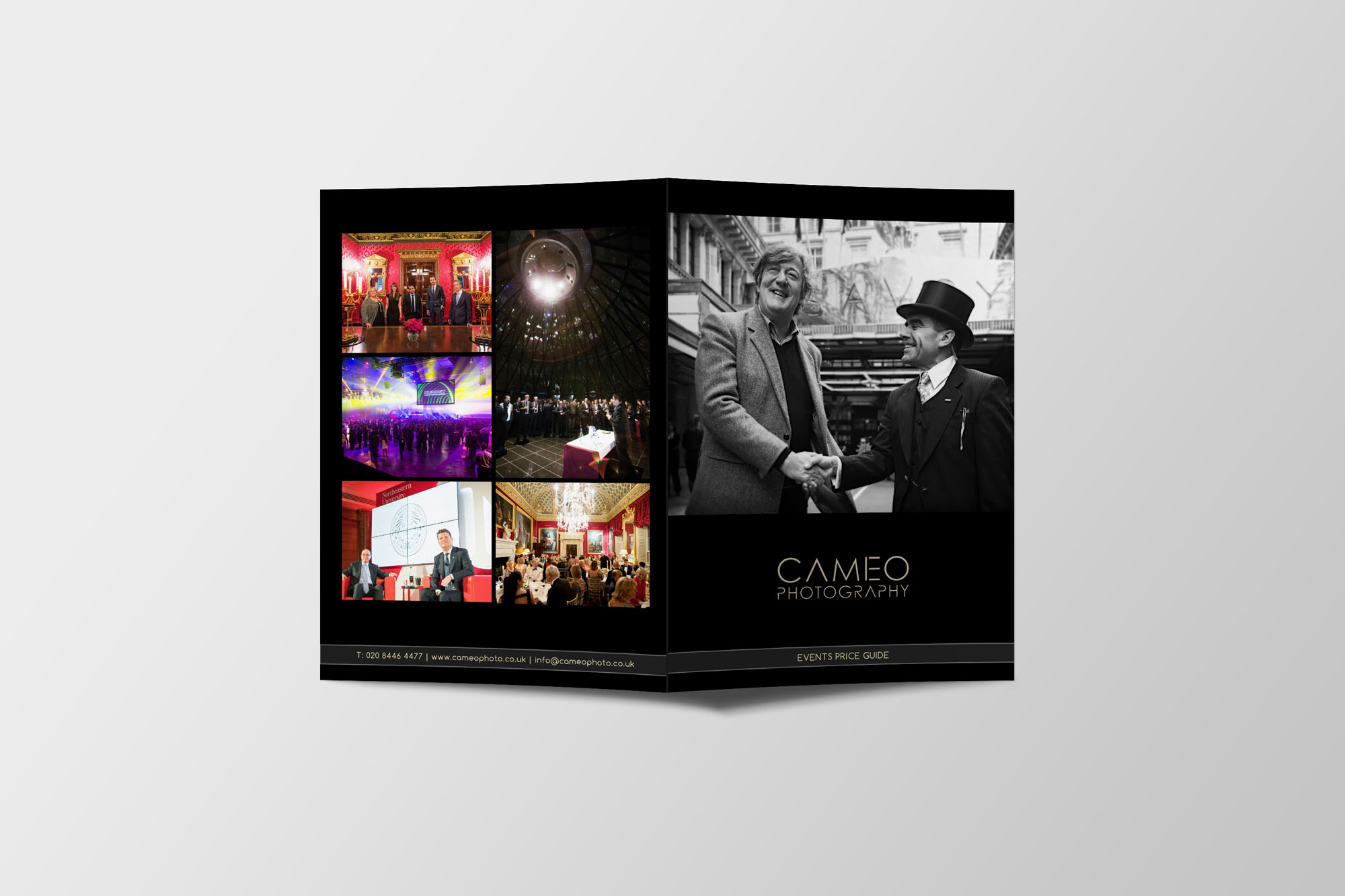 Cameo Photography Marketing and Advertising Design Project