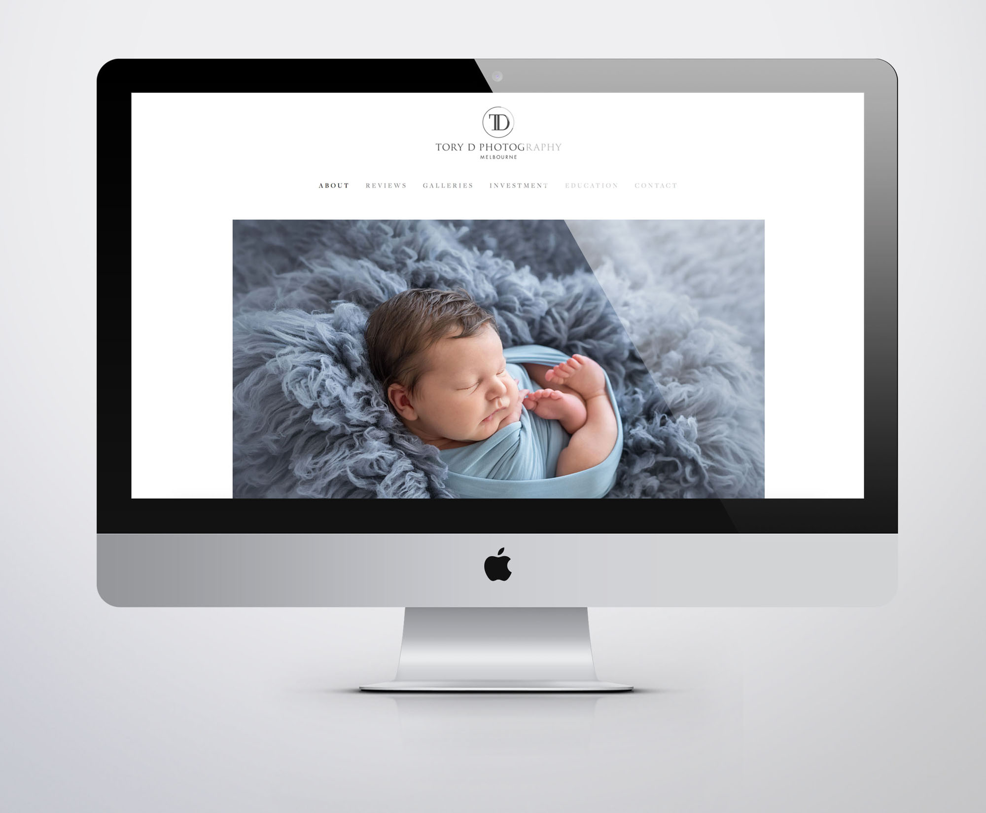 Tory D Photography Web Design Website for Photographers