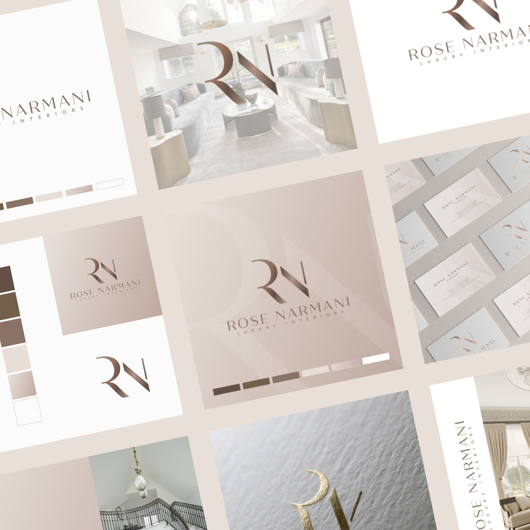 Luxury Monogram - Branding and Identity Design Project